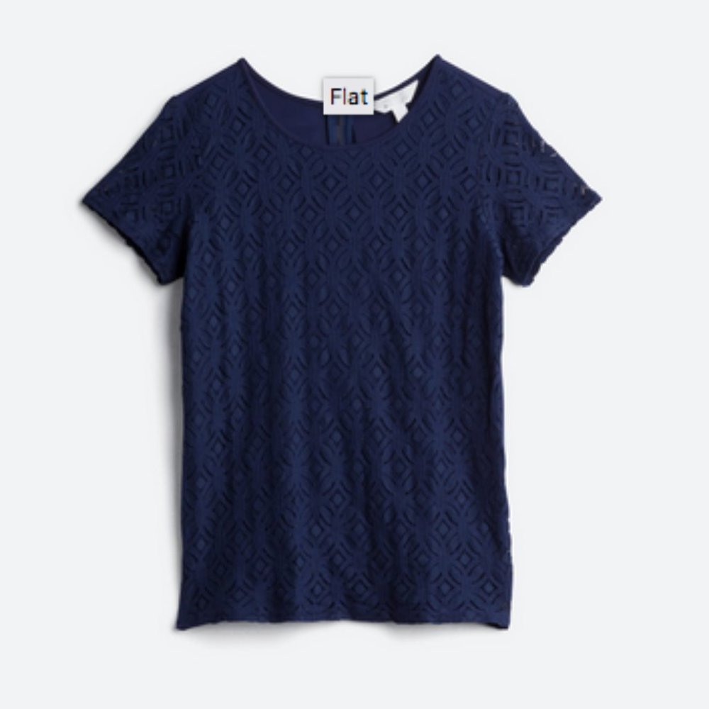 Market & Spruce Hans Crochet Front Top
